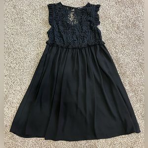 Black Lace Shein Dress